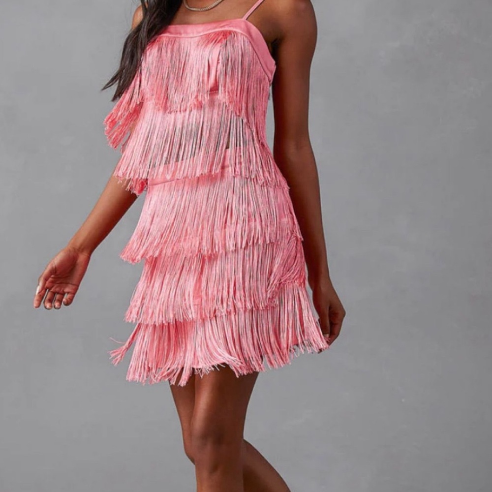 NWT Strut & Bolt Erini Fringe Crop Top - Picture 2 of 10